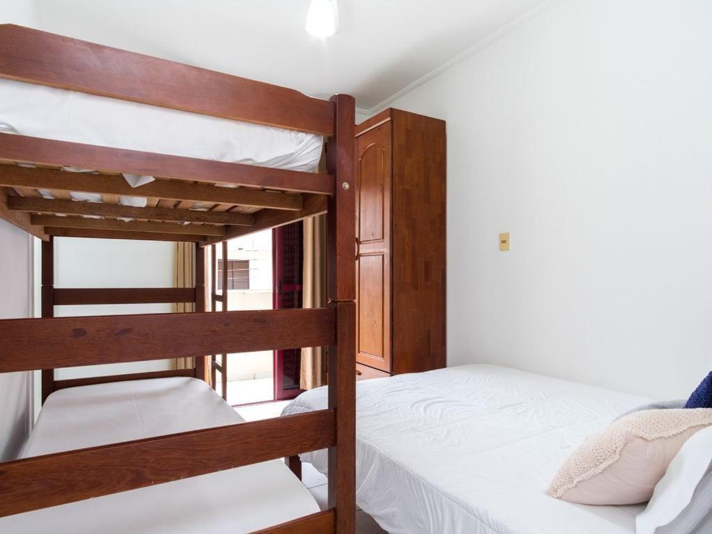 Apartamento Espacoso Com Ar Condicionado E Wi-Fi, A 100 Metros Da Praia - Edificio Estoril Ubatuba Zewnętrze zdjęcie
